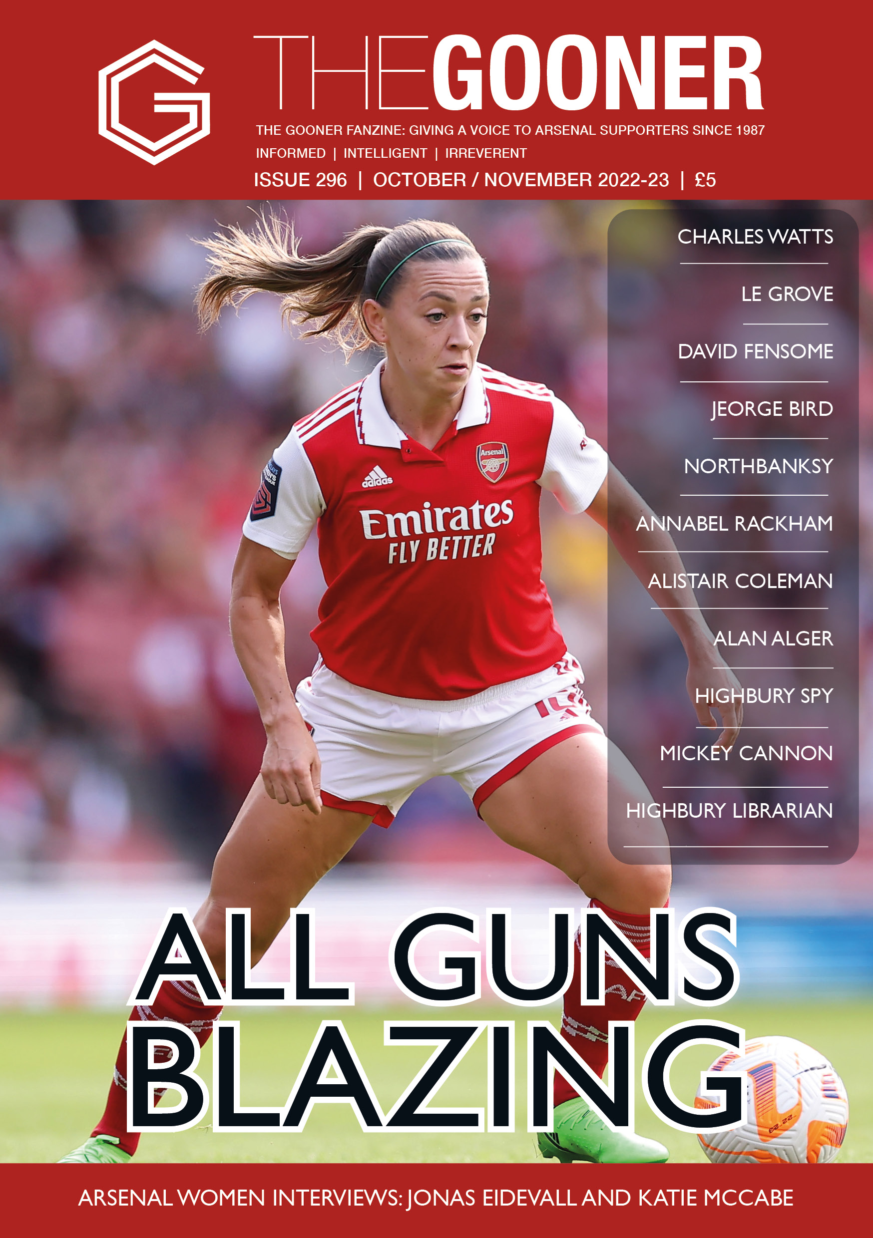 Gooner Issue 296 (UK - Shipping Included)